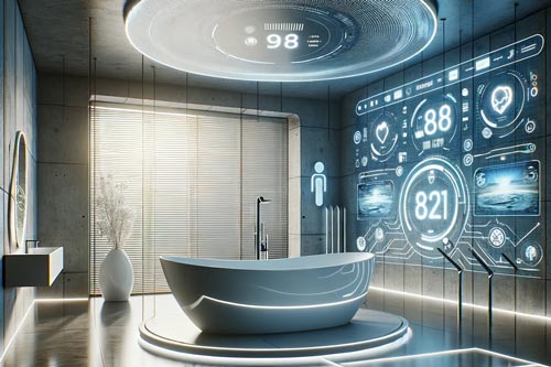 High Tech Badewanne